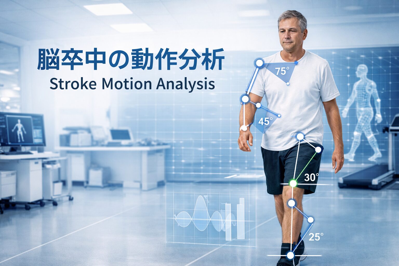 脳卒中患者の動作解析