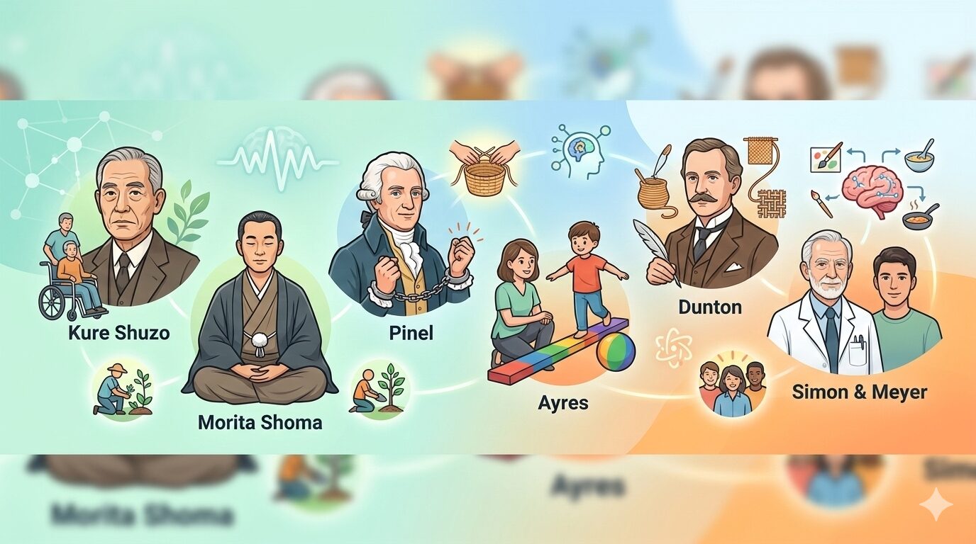 作業療法士 国家試験 精神科 人物 まとめ画像