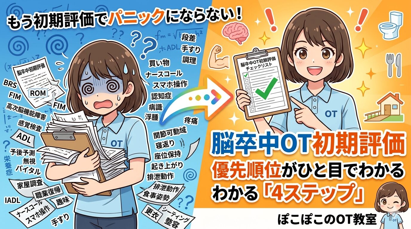脳卒中OT初期評価