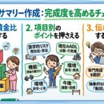 リハビリサマリー　書き方　図解